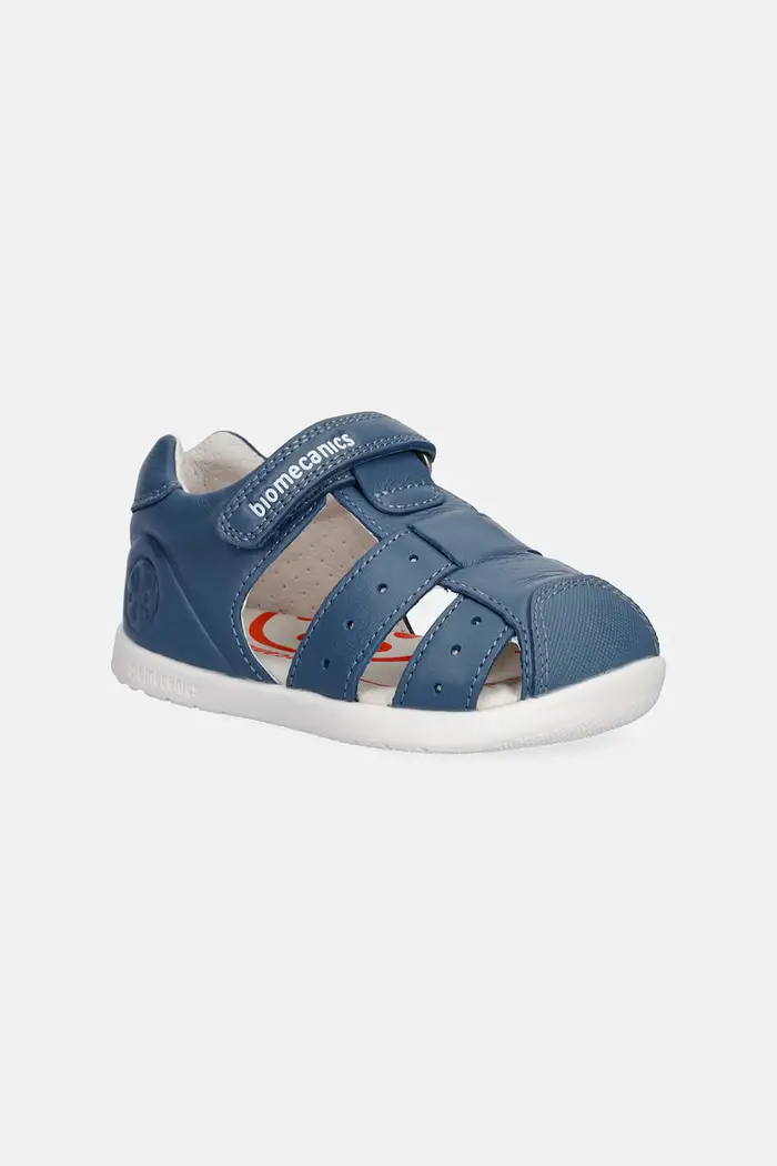 Biomecanics sandali in pelle bambino/a Blu
