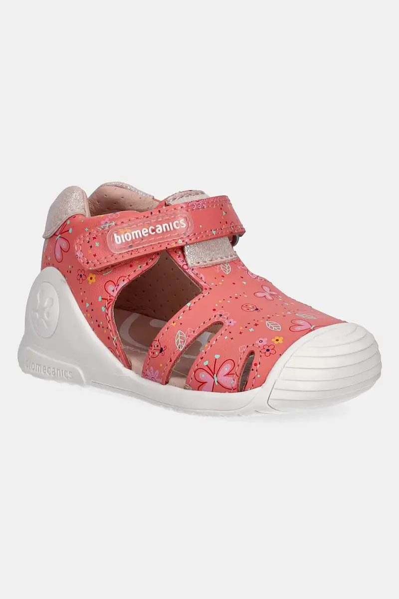 Biomecanics sandali in pelle bambino/a colore arancione 252101