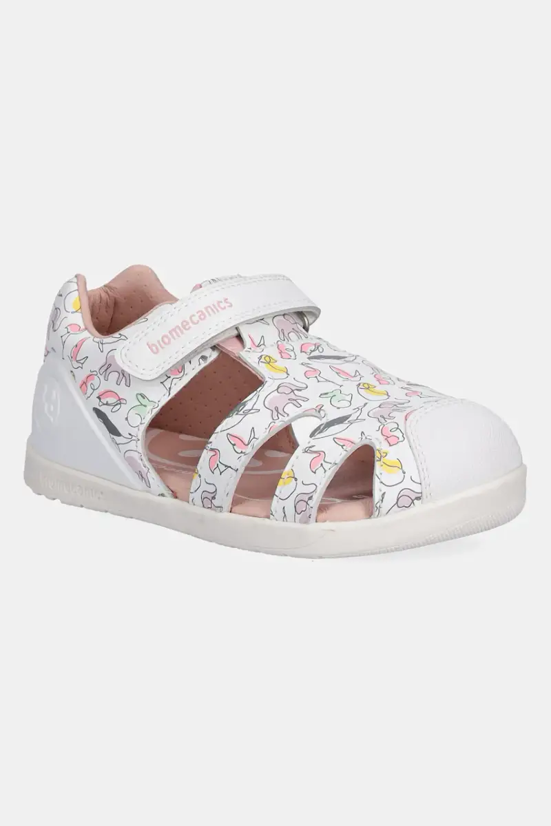 Biomecanics sandali in pelle bambino/a colore bianco 252167
