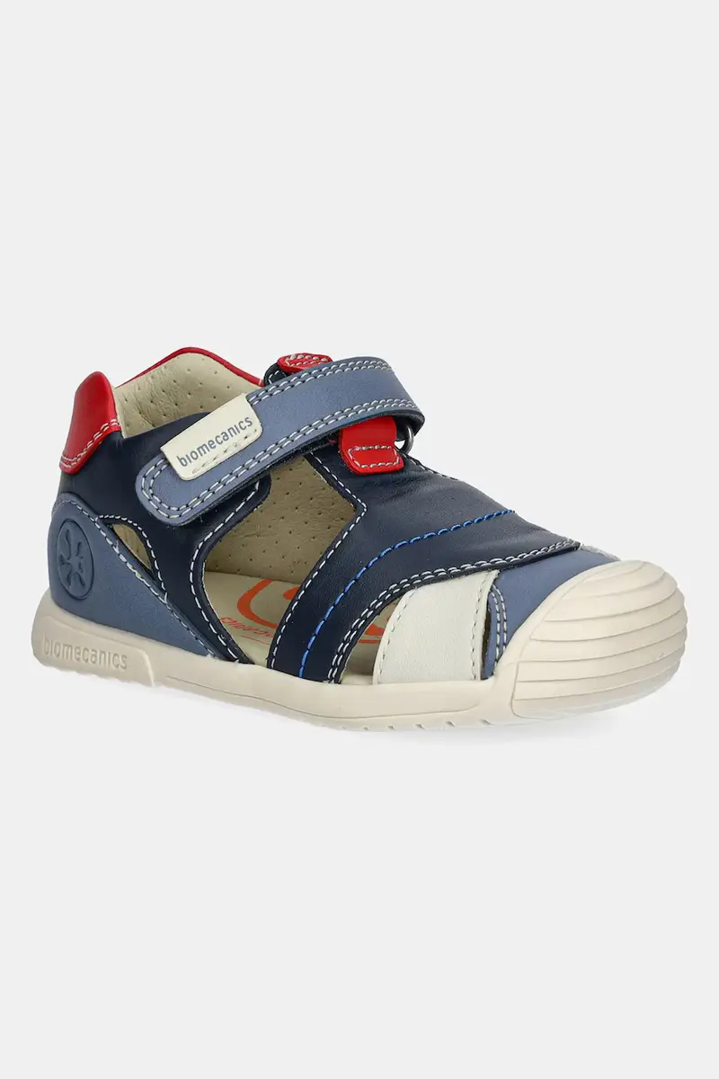 Biomecanics sandali in pelle bambino/a colore blu navy 252126