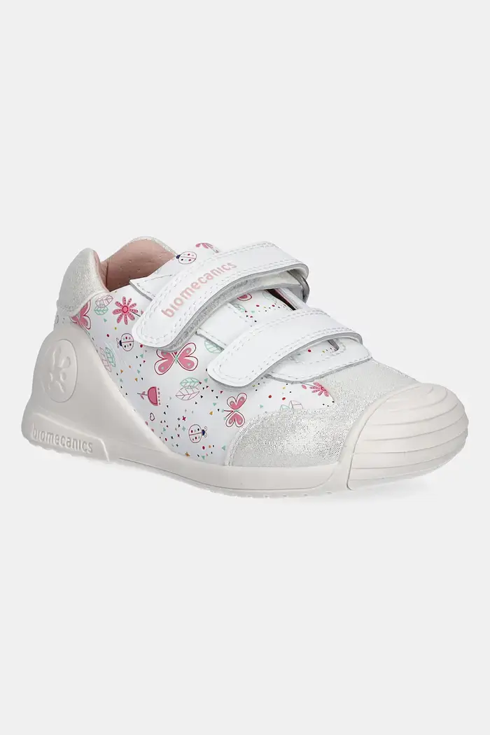 Biomecanics scarpe basse in pelle bambini Bianco