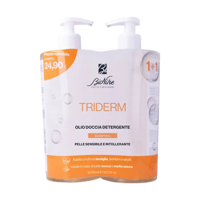 Bionike Bipack Olio Doccia Detergente - Olio Doccia