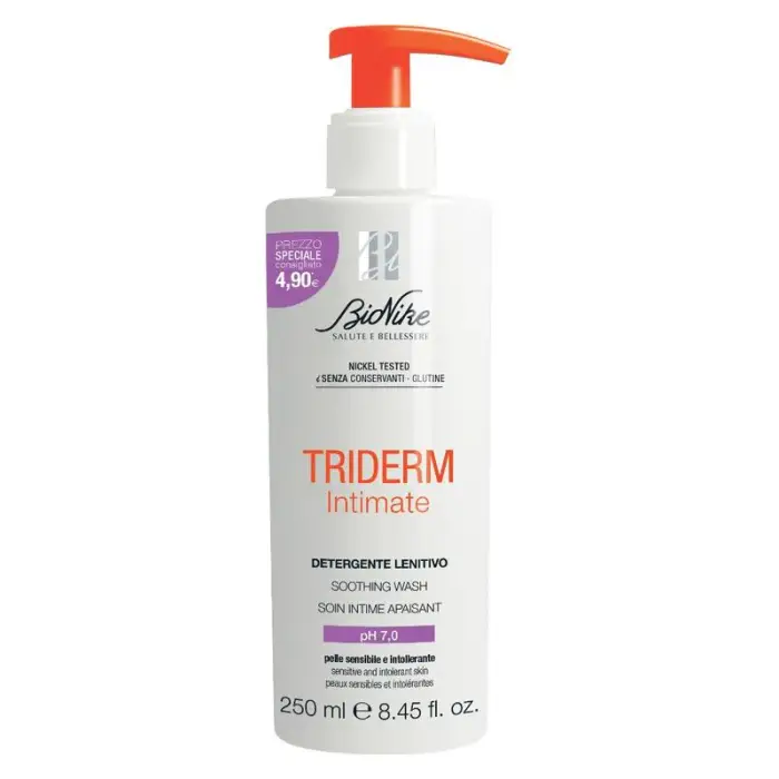 Bionike Triderm Intimate Detergente Lenitivo Ph 7,0 250 Ml