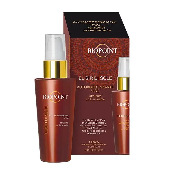 Biopoint Outlet Elisir di Sole Autoabbronzante Viso - 50 ml