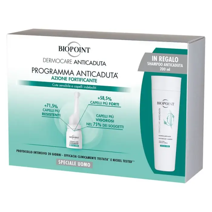 Biopoint Programma Anticaduta Azione Rinforzante Speciale Uomo