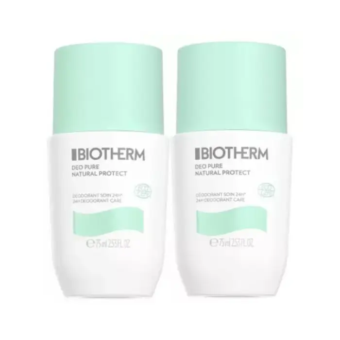 Biotherm Deo Pure Deodorante Natural Protect 24h 2x75ml