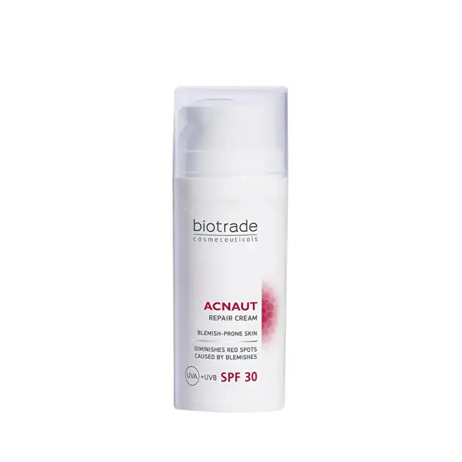 Biotrade Crema rigenerante per pelli soggette a imperfezioni SPF 30 Acnaut (Riparatrice) 30 ml
