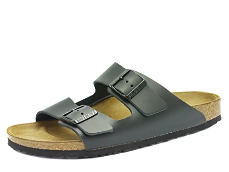Birkenstock Arizona, Zoccoli Unisex – Adulto, Nero, 35 EU