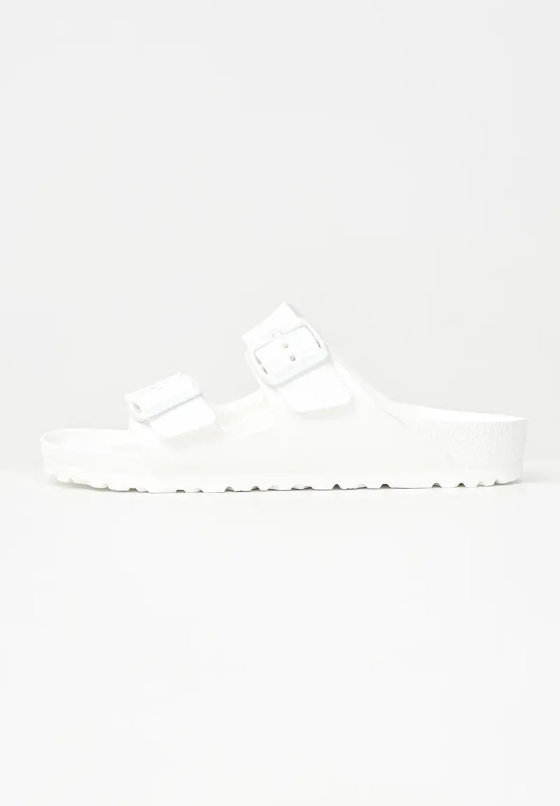 Birkenstock Ciabatte Arizona bianche per uomo e donna