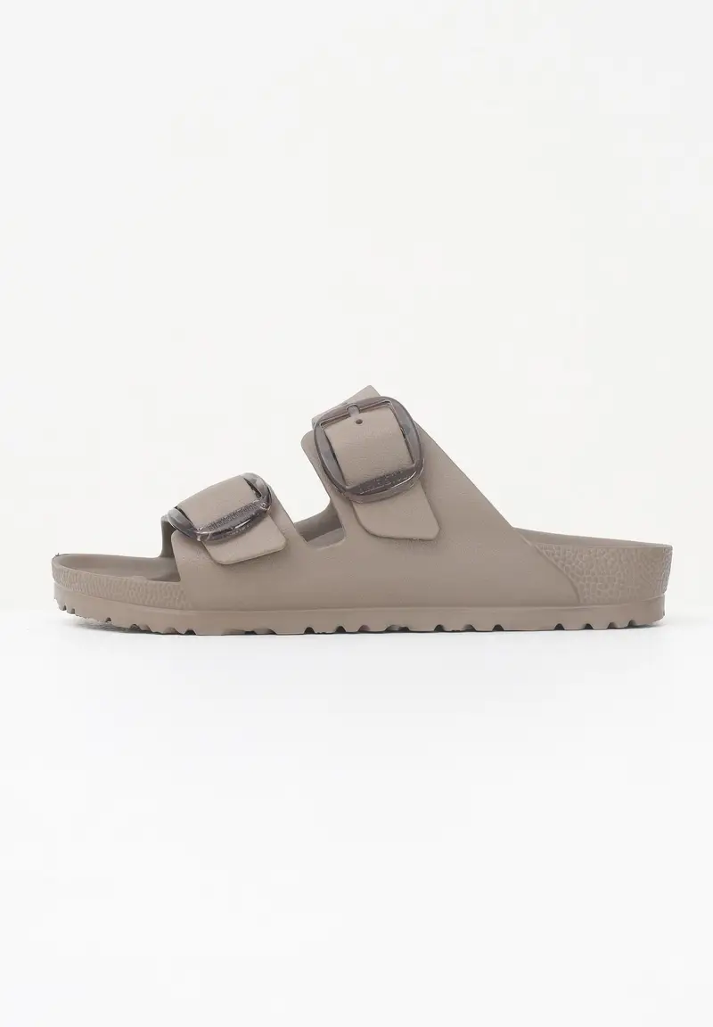Birkenstock Ciabatte Arizona Big Buckle beige per uomo e donna