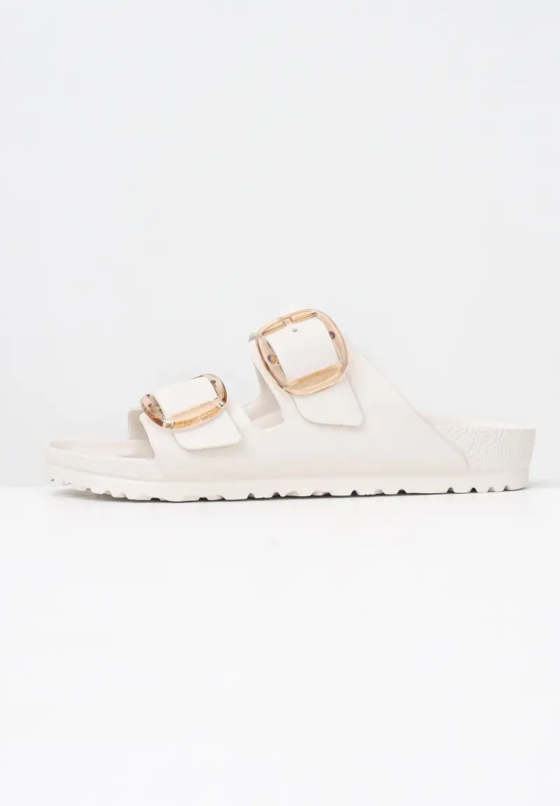 Birkenstock Ciabatte Arizona Big Buckle EVA bianche da donna