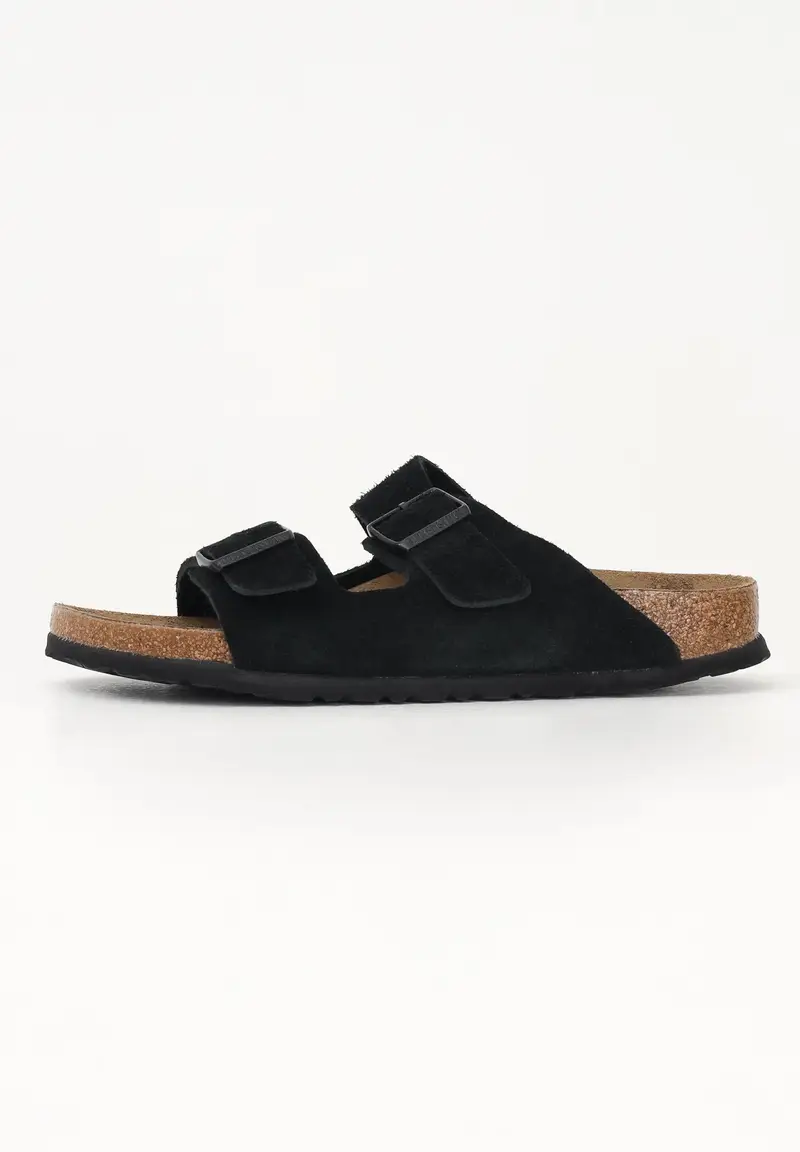 Birkenstock Ciabatte Arizona nere per uomo e donna