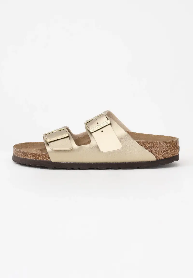 Birkenstock Ciabatte Arizona oro da donna