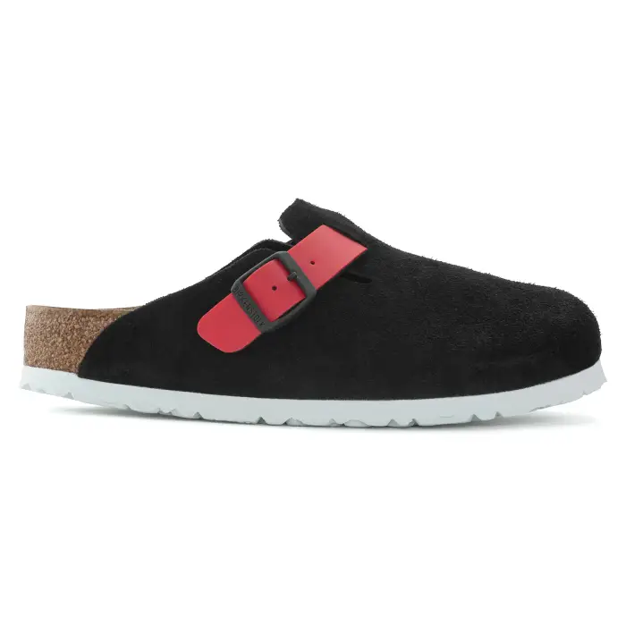 Ciabatte Birkenstock Boston Suede Leather/Birko-Flor Multicolore