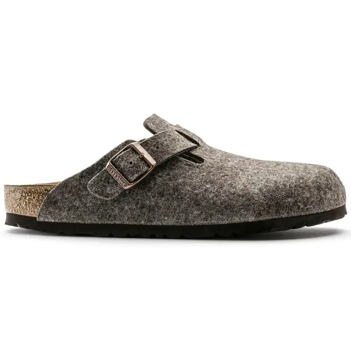 Ciabatte Birkenstock Boston Wool Marron