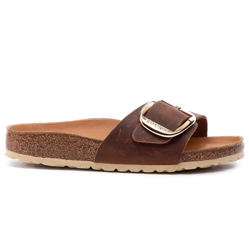 Birkenstock Ciabatte Madrid Big Buckle 1006525 Marrone