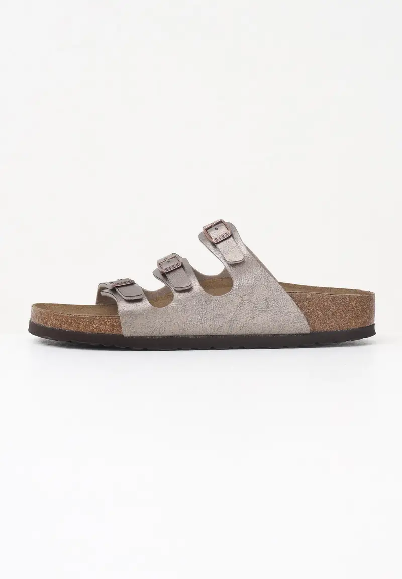 Birkenstock Ciabatte Florida taupe da donna
