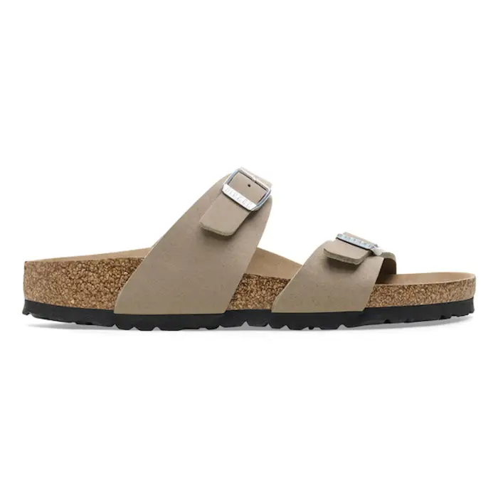 Ciabattine da donna Birkenstock Sydney BS Synthetics Marron