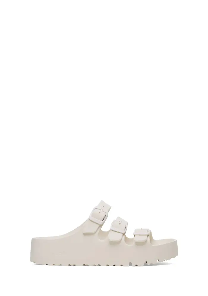 FLORIDA EVA FLEX PLATFORM EGGSHELL - Ciabatta Panna