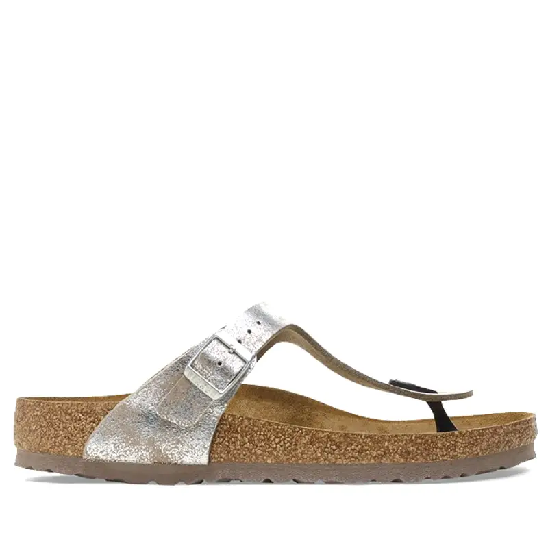 Birkenstock Infradito Gizeh Argento