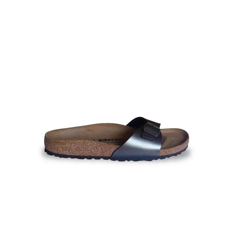 Birkenstock Madrid Bs Metallic Nero - 36