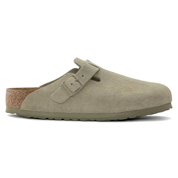 Sabot Birkenstock Boston Suede Leather