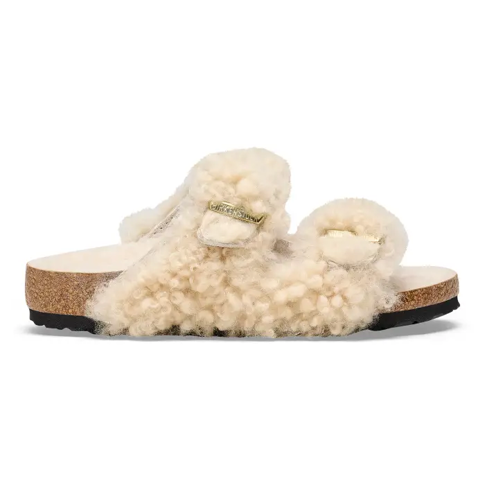Sandali bambina Birkenstock Arizona Fur Blanc