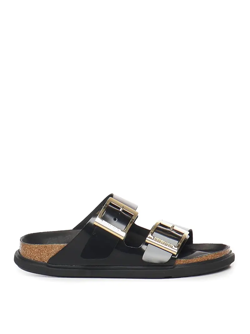 Birkenstock Sandali con fibbia a goccia Arizona Nero