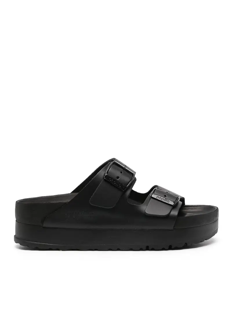 Birkenstock Sandali con plateau Arizona Nero