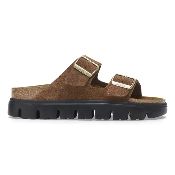 Sandali in suede con platform da donna Birkenstock Arizona
