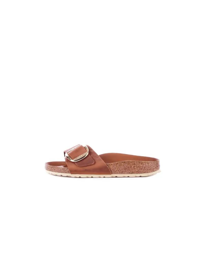 BIRKENSTOCK Sandali Unisex Cognac Madrid big buckle