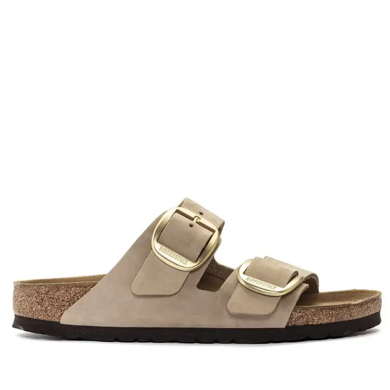 Birkenstock Sandalo Arizona Big Buckle Beige