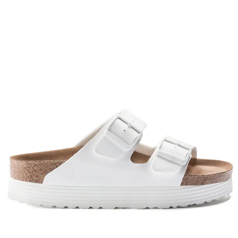 Birkenstock Sandalo Arizona Vegan Bianco