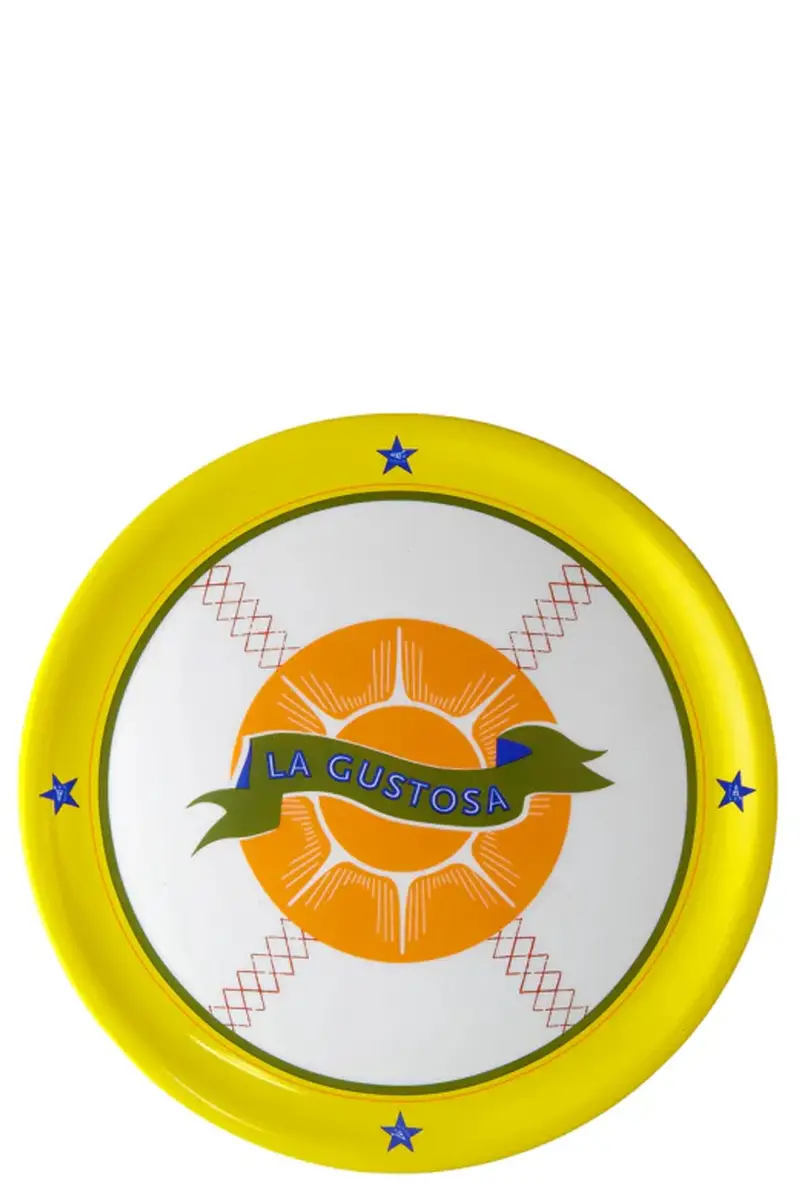 BITOSSI Piatto Pizza 'La Gustosa' ⌀ 32 Cm Multi