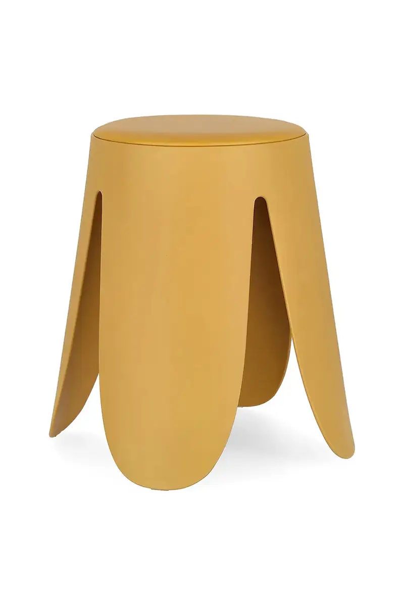 Bizzotto sgabello Imogen 37 x 47 cm colore giallo