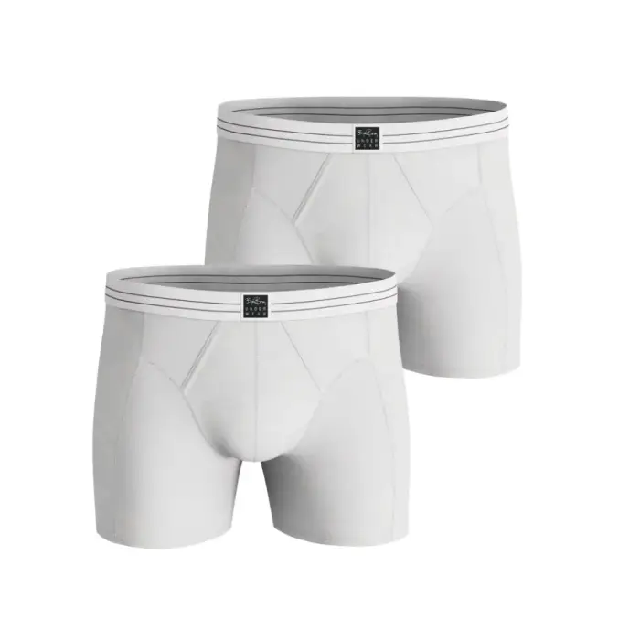 Björn Borg Boxer in cotone (x2) Blanc