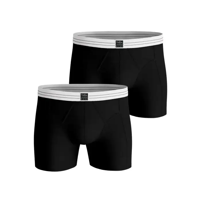 Björn Borg Boxer in cotone (x2) Noir