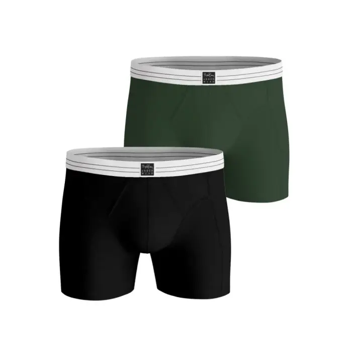 Björn Borg Boxer in cotone (x2) Noir