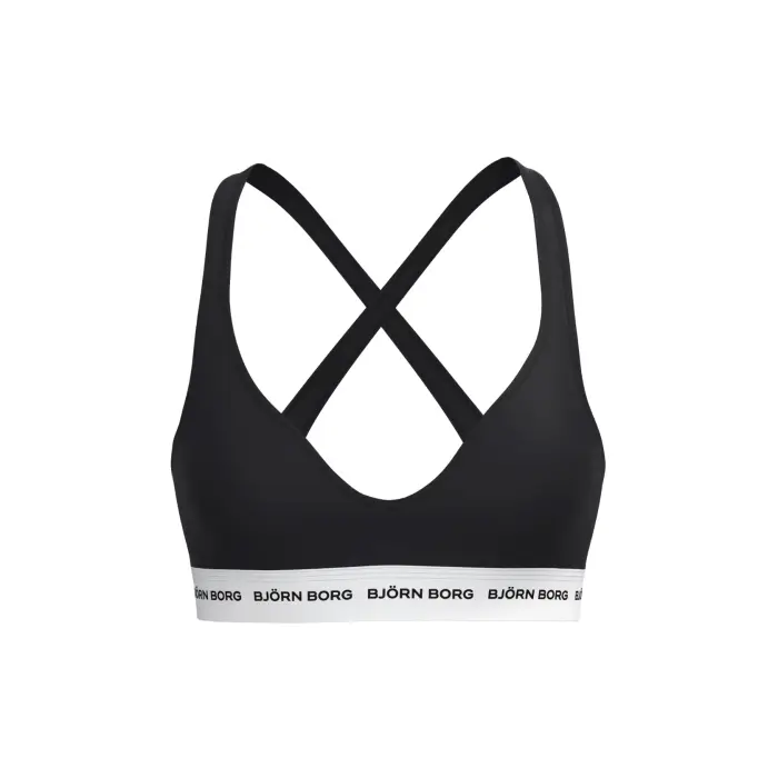Björn Borg Drill top allenamento da donna Logo Noir