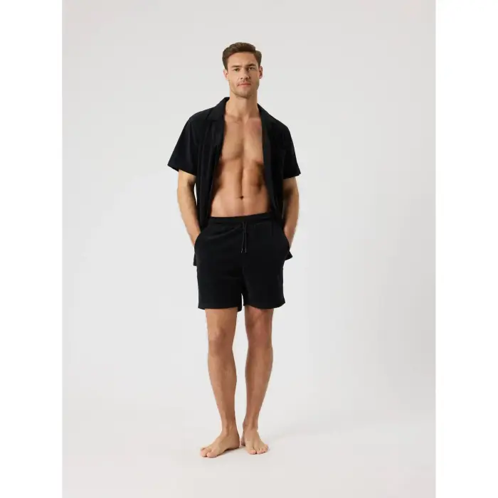 Björn Borg Short da piscina in spugna Noir