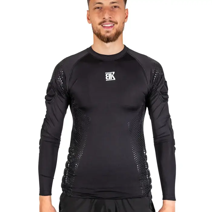 Maglia di compressione rinforzata BKeeper Noir