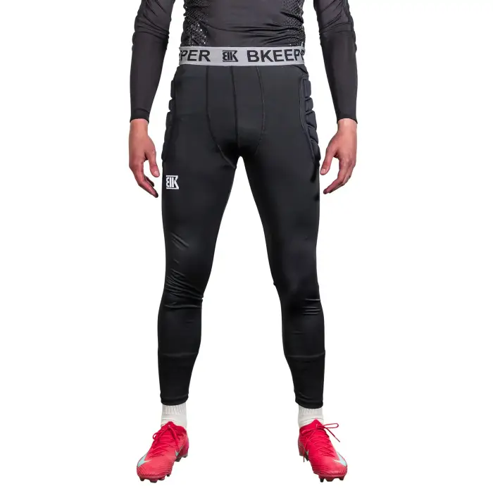 Pantaloni compressivi imbottiti BKeeper Noir