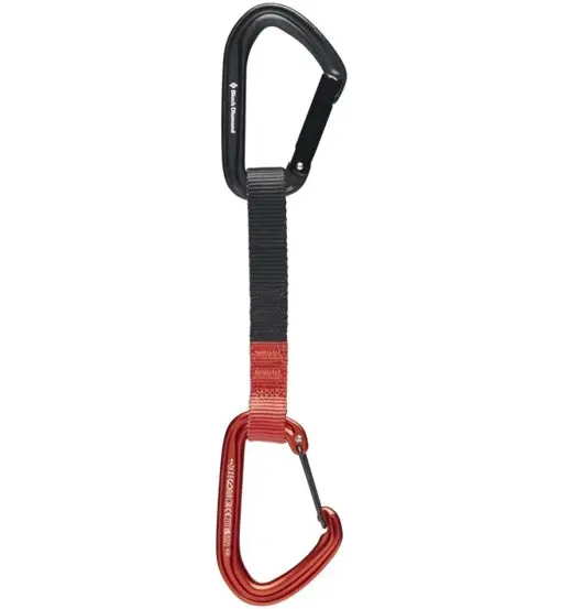 Black Diamond Hotforge Hybrid Quickdraw cm - rinvio Red