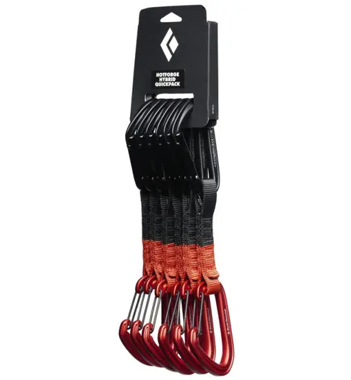 Black Diamond HotForge Hybrid Quickpack - set di rinvii Red