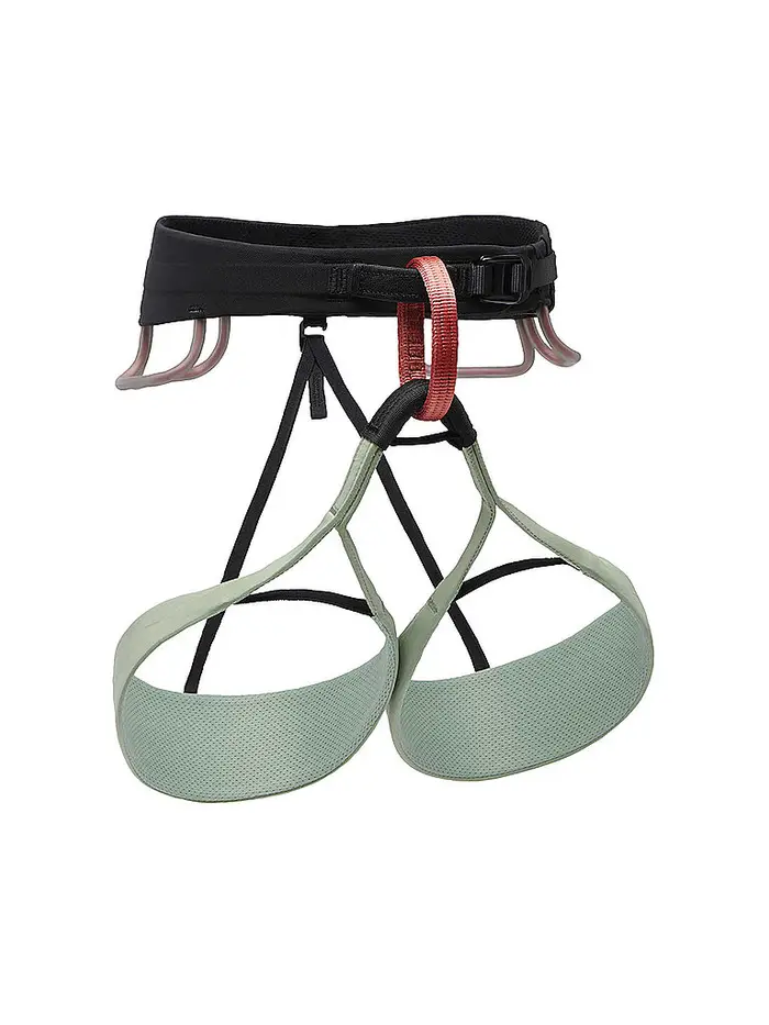 Black Diamond Imbracatura da arrampicata da donna Solution verde