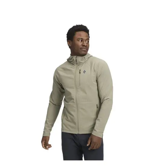 Black Diamond M Coefficient Storm Fz Hoody - felpa in pile - uomo Green