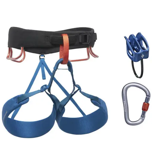 Black Diamond Momentum Harness Package - kit da arrampicata Multicolor