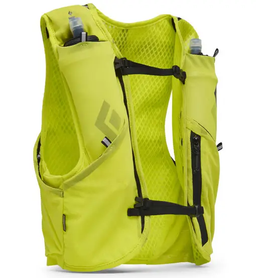 Black Diamond W Distance 4 Hydration Vest - zaino trail running - donna Yellow