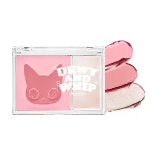 BLACK ROUGE Dewy Whip Cheek And Beam - 3 Colors DW02 Grape