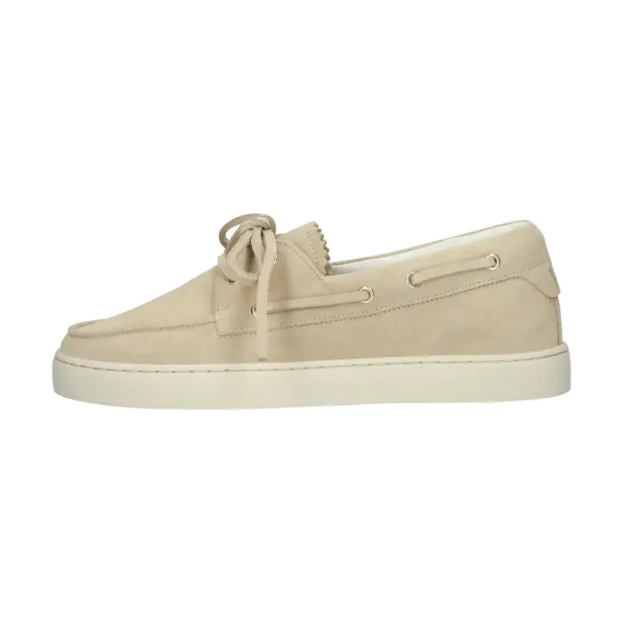 Blackstone Scarpe da barca da donna Zircon Aster Beige